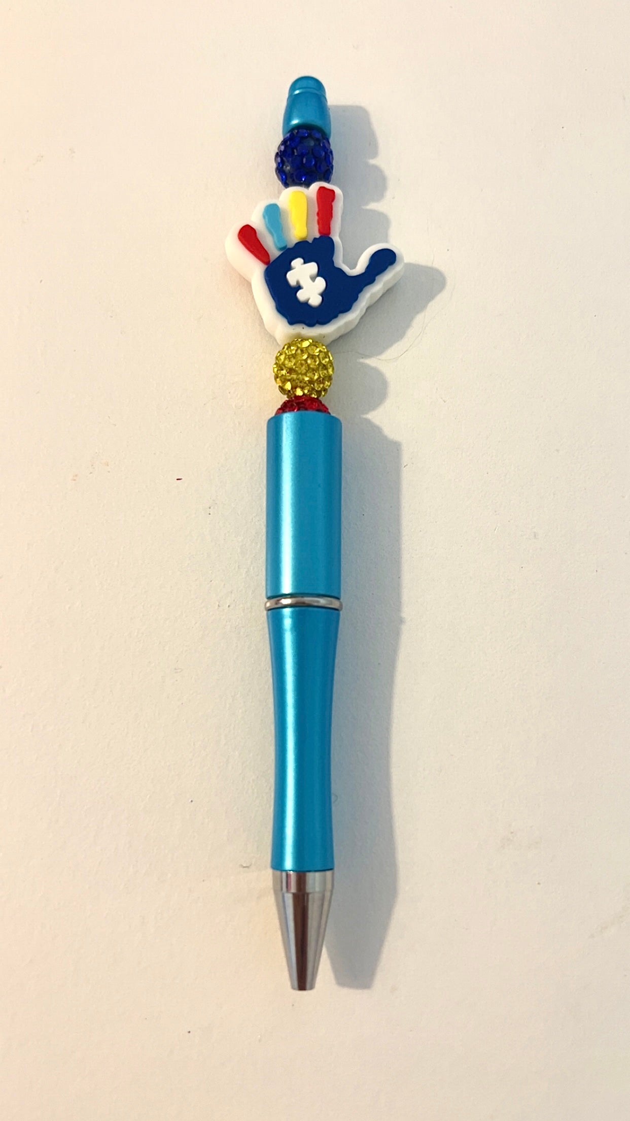 Autism Awareness Hand Pen