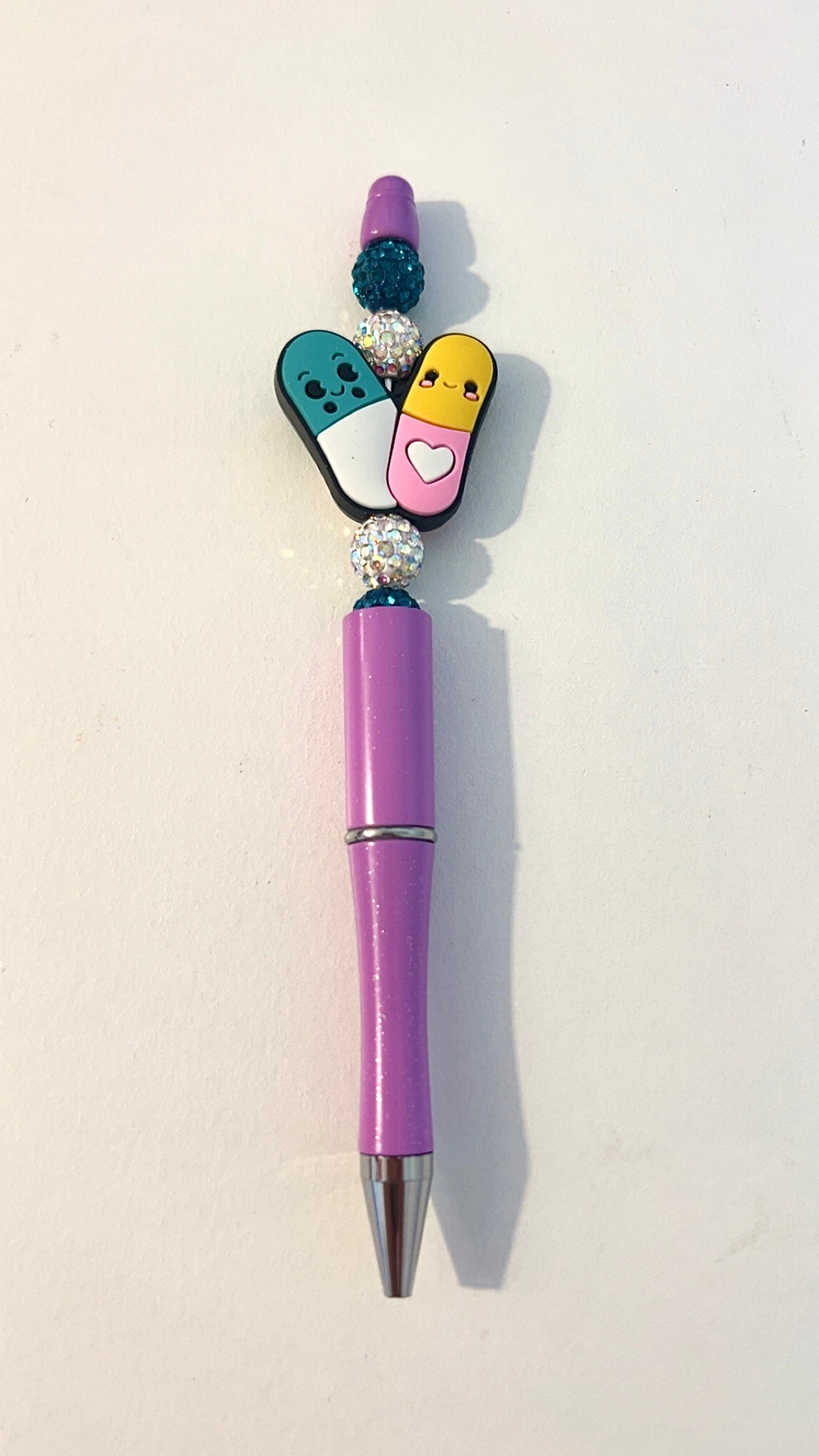 Purple Medication Pen