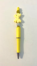Monochrome Yellow Bow Pen