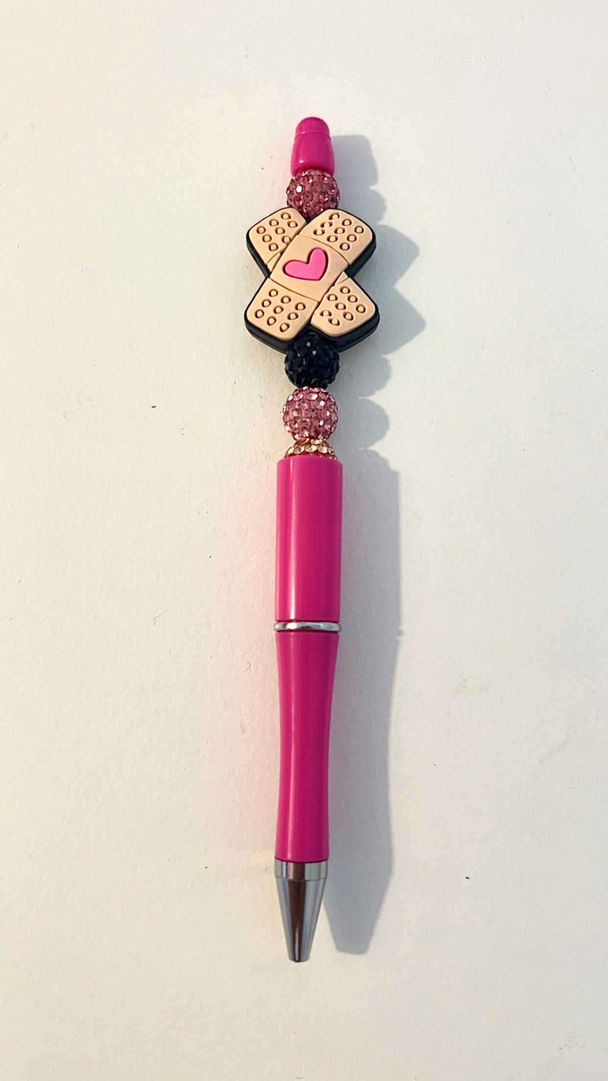 Pink Band-Aid Pen
