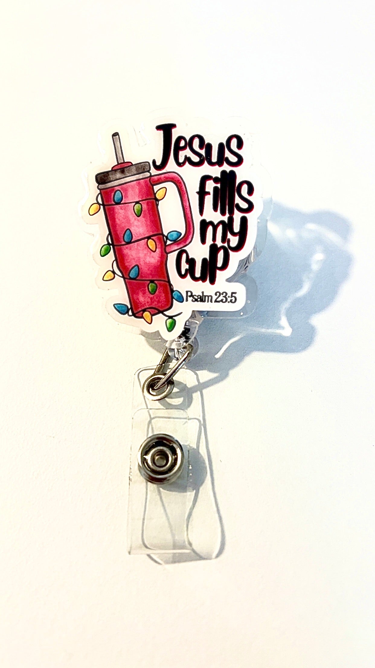Jesus Fills My Cup - Badge Reel