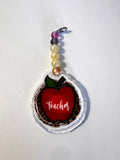Teacher Apple - Lanyard Attachment