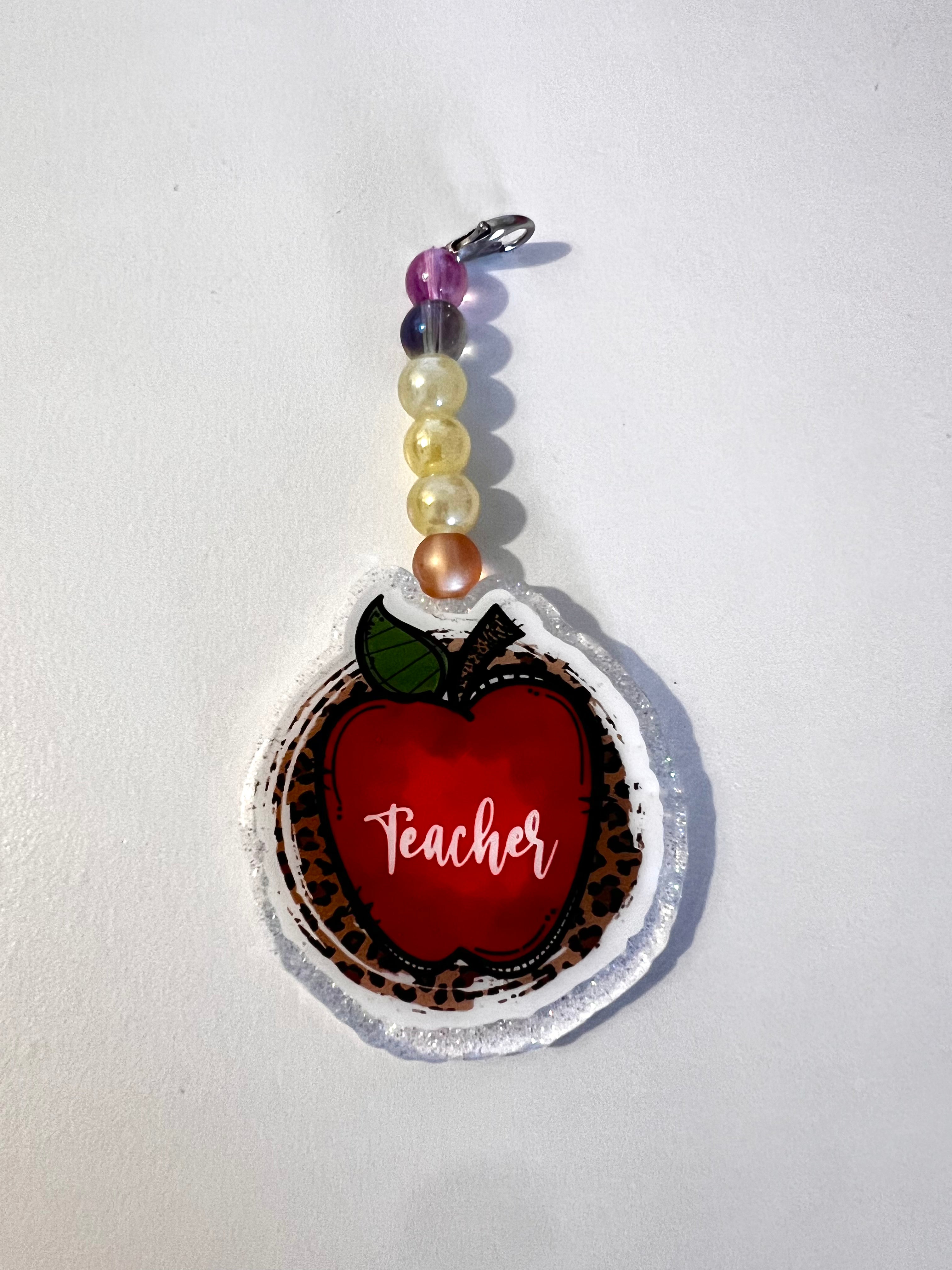 Teacher Apple - Lanyard Attachment